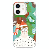 For iPhone 11 Christmas Series PC Full Coverage Pattern Phone Case(CW061 White)