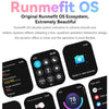 GTS6 1.69 inch Runmefit  Pressure MET BT Call Smart Watch, Heart Rate / Blood Pressure / Body Temperature(Blue)