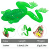 5pcs /Pack HENGJIA SO193 Thunderfrog Soft Bait Lua Fishing Dummy Lures, Size: 5.5cm 2.7g(Dark Green)