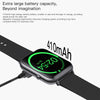 Q19 Max 2.1 inch HD Screen Waterproof Sports Business Smart Watch(Black)
