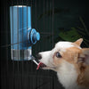 Pet Waterer Ball Feeder Hanging Dog Waterer Hanging Cage Pet Water Cup 500ML(Sky Blue)