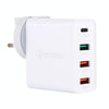 A3 PD 18W USB-C / Type-C + QC3.0 USB + Dual USB Interface Travel Charger