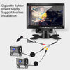 Big Truck 7 Inch Display Night Vision Camera Reversing Monitoring System Car HD Inverted Video, Resolution: 1024 x 600