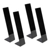 4pcs YX033 Acrylic Hair Clip Storage Display Stand(Black)