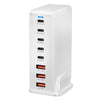 440W GaN USB Power Adapter Travel Charger with 3 x USB, 5 x PD Port, Plug:EU Plug(White)