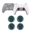 2 Sets ToyiLuya Rocker Protection Cap Left and Right Handle Silicone Caps for PS4/PS5(Set 8)