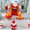 Micro Landscape Christmas Decorations Accessories Desktop Small Ornaments, Style: No.5 Santa Claus Wrapped Bag