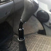 Car Modified Racing Quick Curved Gear Lever Extension Rod for Volkswagen T4 1990-2003 (Black)