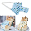 Washable Dog Sanitary Pants, Small, Blue - Hygiene Nappies