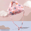Baby Breathable Anti-fall Head Protective Cap Baby Protective Cap Toddler Bumper Cap, Spec: Pink Forest