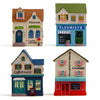 Miniature Village Houses Ornaments for Micro Landscape House Rooms Decorations(C Model)