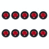 A5010 Red Light 10 in 1 Truck Trailer LED Round Side Marker Lamp