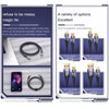 TOTU BT-018 Ming Series 3A USB to 8 Pin Fast Charging Data Cable, Length:1.5m(Black)