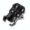 10 PCS ST-06 Basic Strap Mount Surface Buckle for GoPro, Insta360, DJI and Other Action Cameras(Black)