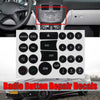 For Mercedes Benz C/E/GLK/W 2007-2014 Radio Button Repair Sticker(Style One)