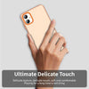 For Samsung Galaxy F05 Candy PC Hybrid TPU Shockproof Phone Case(Orange)