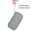 Power Hard Drive Digital Accessories Dustproof Storage Bag, Style: Power Bank Bag (Gray)