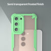 For Samsung Galaxy S23 5G Armor Glaze PC Hybrid TPU Phone Case(Green)
