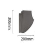 For Mercedes-Benz CLS W219 Car Right Side Front Door Trim Cover Panel 21972702289051(Black)
