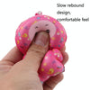 2 PCS TTPU1252 Color-Printed Smiley Face Doll Slow Rebound Decompression Toy(Pink)