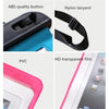 Multipurpose Single Shoulder Outdoor Transparent Waterproof Bag for Mobile Phone Small Objects(Orange)