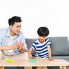 3 PCS Children Mathematical Logic Educational Toys Silicone Pressing Parent-Child Interactive Board Game(Gray)