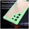 For Samsung Galaxy S24 Ultra 5G Armor Glaze PC Hybrid TPU Phone Case(Green)