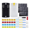 RV Yacht 12-way LED Insulated Flame-retardant Fuse Holder Box with Wire(Configuration 4)