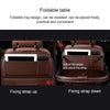 Multifunction Car Seat Pockets Folding Storage Bag (Wine Red)