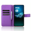 For Asus ROG Phone 8 Diamond Texture Leather Phone Case(Purple)
