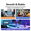 Baseus PCWL-A105 High Speed CAT7 10Gigabit Ethernet Slender Cable, Length:2m(Black)