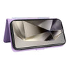 For Samsung Galaxy S25 Ultra 5G BETOPNICE BN-005 2 in 1 Detachable Imitate Genuine Leather Phone Case(Light Purple)