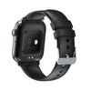 QS08 PRO 1.83 inch BT5.2 Smart Sport Watch, Support Sleep / Heart Rate / Blood Oxygen / Temperature / Blood Pressure Health Monitor(Black+Black)