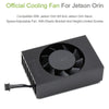 For Jetson Orin Waveshare 24076 Cooling Fan Speed Adjustable(Black)