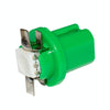 10 PCS T8.5 5050 Led 1 SMD Car Gauge Dash Bulb Dashboard Instrument Light Wedge Interior Lamp(Green)