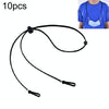 10pcs Mask Anti-lost Adjustable Lanyard and Ear Hook(Cashmere)