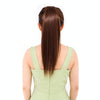 Natural Long Straight Hair Ponytail Bandage-style Wig Ponytail for WomenLength: 45cm (Marron)