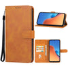 For Xiaomi Redmi 12 Leather Phone Case(Brown)