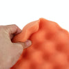 2 PCS Car Wax Sponge Round and Wavy Shape Sponge High-density Waxing SpongeSize:15 x 15cm