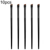 10pcs Blade Eyeliner Brush Ultra-thin Bevel Eyebrow Brush Makeup Tool(A102 Eyeliner Brush)