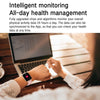 Blood Oxygen / Sleep / Heart Rate Health Monitoring Smart Watch Square Sports Watch(Black)