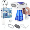 1600W  Handheld Folding Iron Mini Steam Iron, Color: Blue 3 Gear(UK Plug)