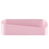 Bathroom Paste Wall-Mounted Plastic Storage Rack Geometric Shape Bathroom Rack, Specification: Carton Packaging(Pink)