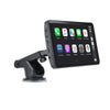 X70-1 Car 7 inch IPS Portable Smart Screen Wireless Screen Projection Carplay Android Auto, with Reversing Camera(Black)