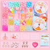 25 Grid  Acrylic Beaded Kids DIY Necklace Bracelet Toys(Lattice Girl)