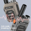 JINLIDE 3-5km 8W 6000mAh Hand-held Walkie Talkie Wireless Copy Frequency Ham Radio(Yellow)