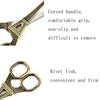 Stainless Steel Eiffel Tower Scissors Handmade Thread Tea Bag Scissors(Rose Gold)
