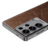 For Samsung Galaxy S24 Ultra 5G Oil Wax Leather Classic Shockproof Phone Case, Not Included Pen(Blue)
