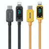 WK WDC-08 PD 20W USB-C/Type-C to 8 Pin Digital Display Data Cable, Length: 1m(Black)