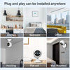 3MP 180° Panoramic Smart WiFi Security Camera, EU Plug (White)